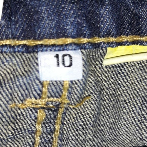 Paper Denim & Cloth Distressed Straight Leg Jeans - Picture 4 of 6